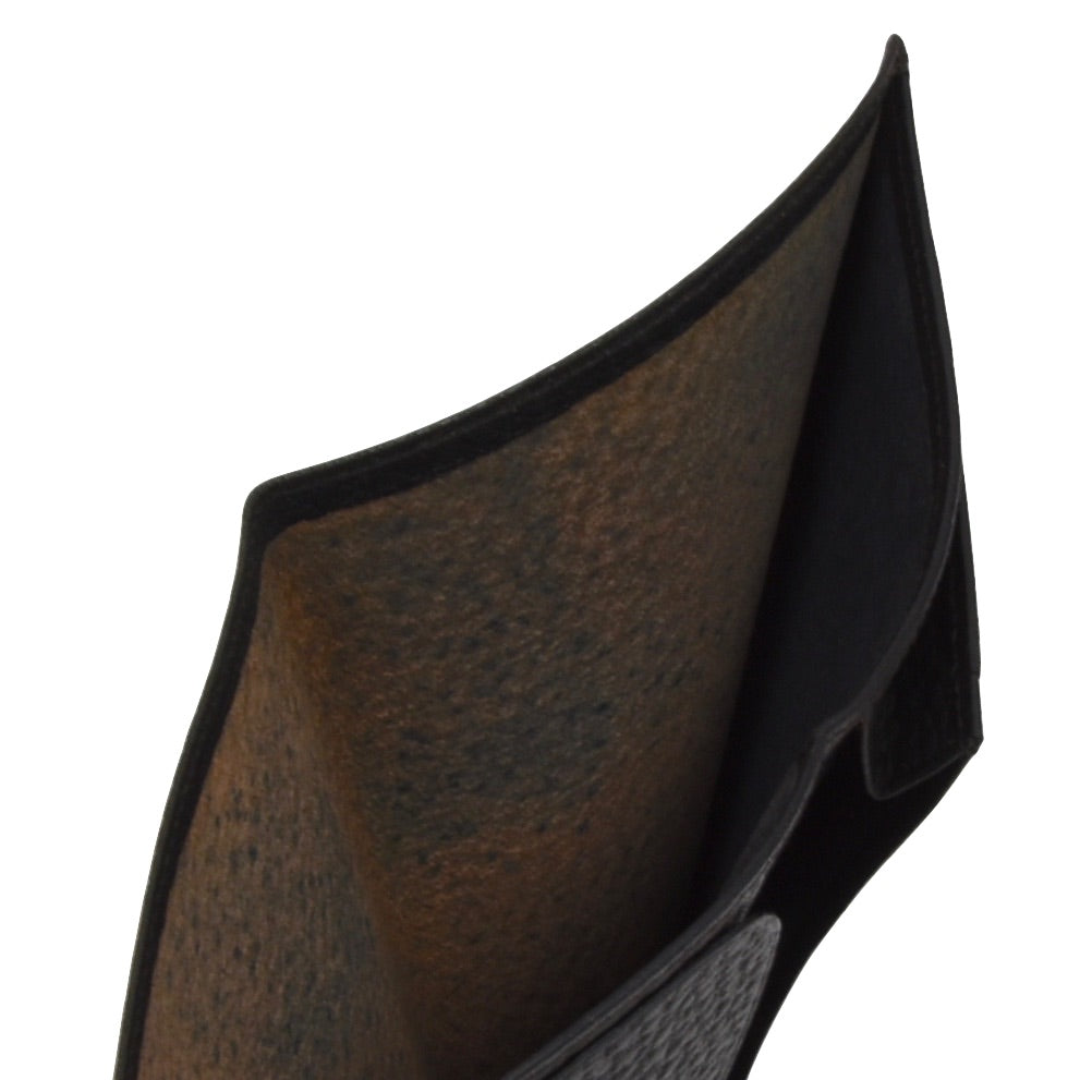 F. Schulz Wien Leather Travel Wallet - Black