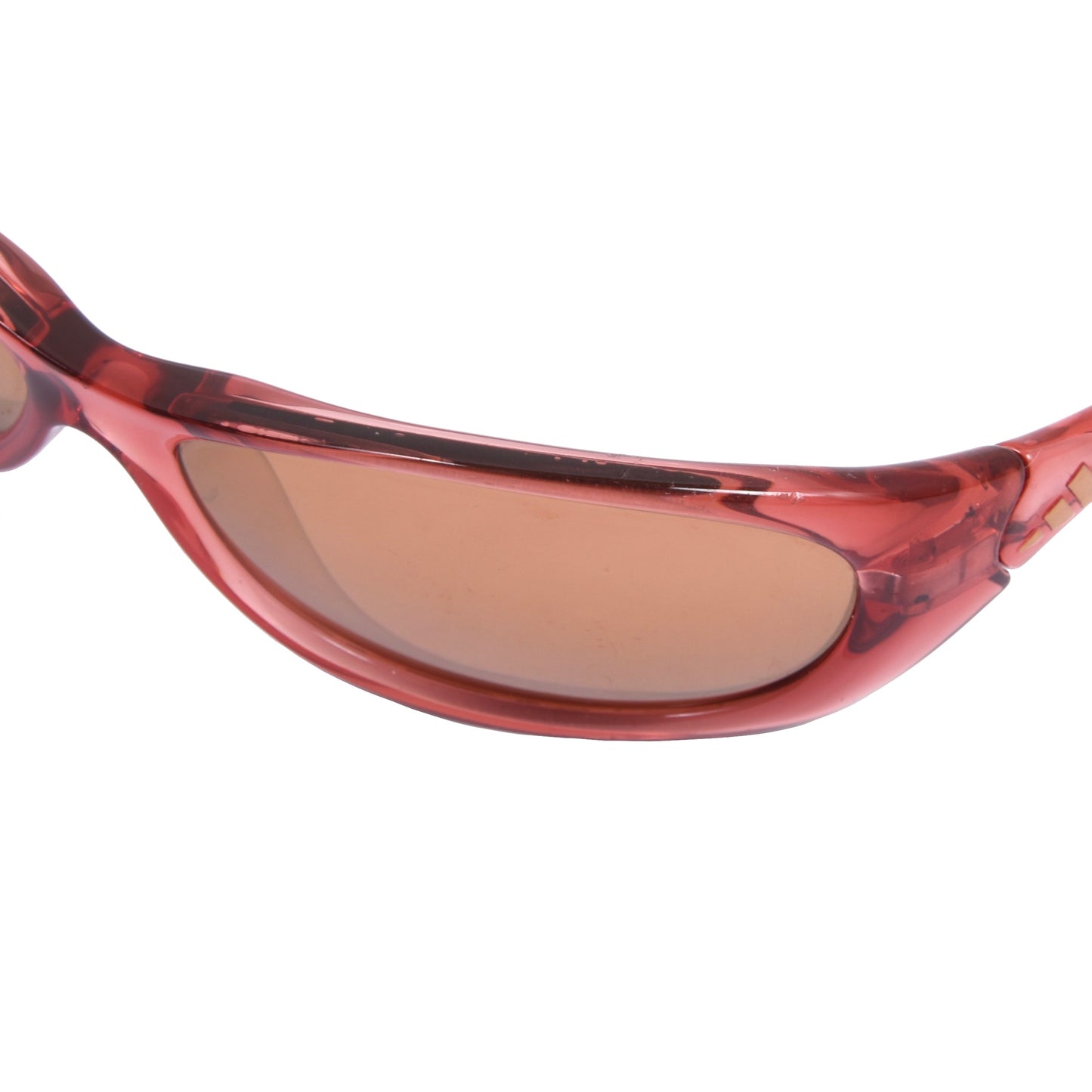 Adidas A353 6055 Merlin Sunglasses - Pink/Red Transparent