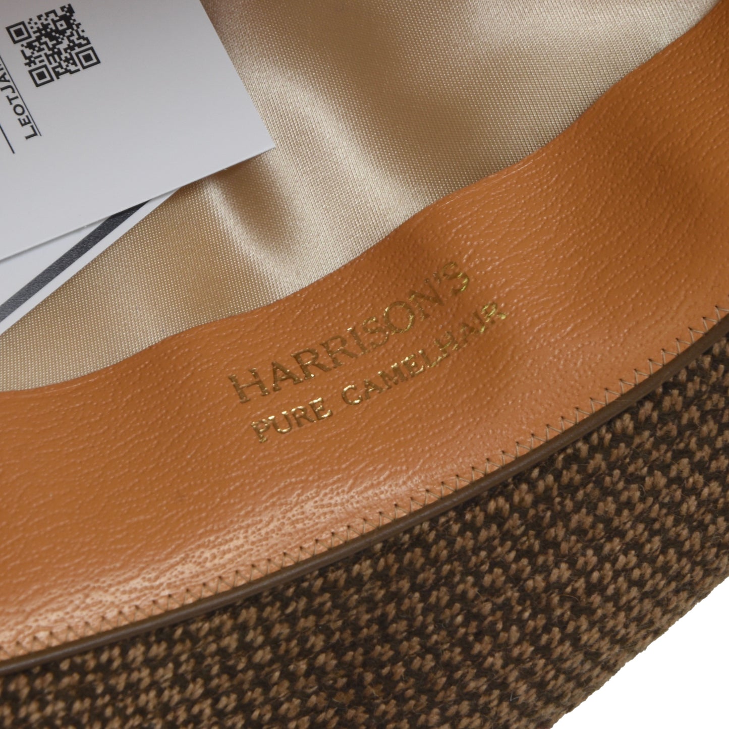 Harrison's Pure Camelhair Hat Size 59