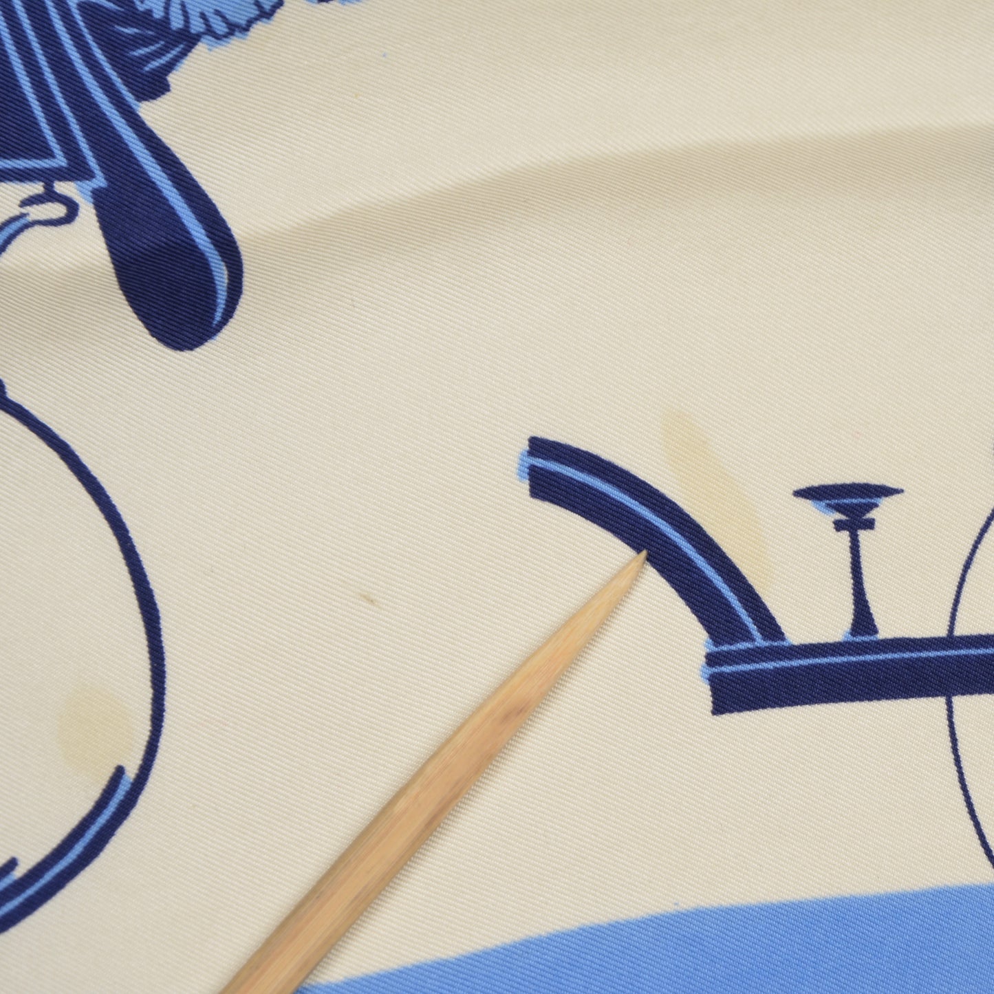 Hermès Paris Ex Libris Hugo Grygkar Seidenschal