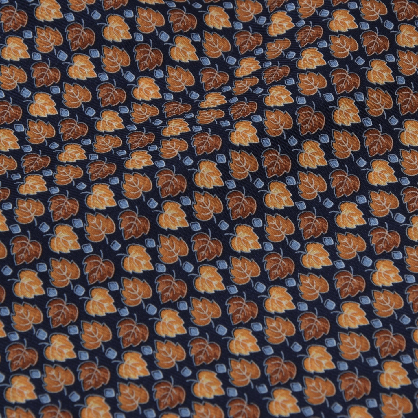 Frangi Silk Ascot/Cravat - Leaf Print