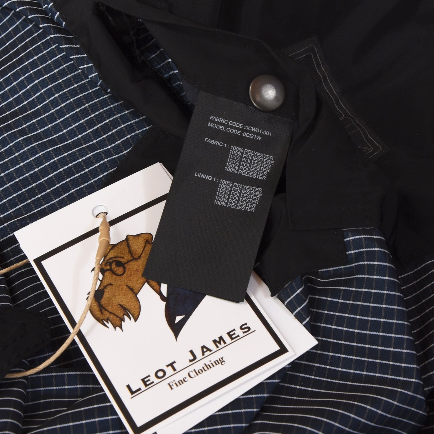 Armani Collezioni Water Resistant Trench Coat Size 56 - Black