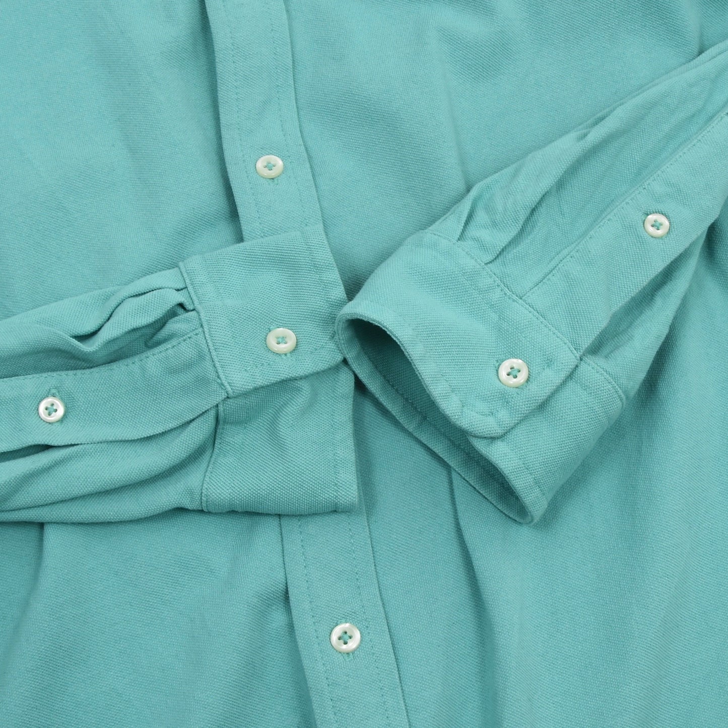 3x Polo Ralph Lauren Featherweight Mesh Shirts Größe XL - Ziegelrot, Senf, Türkis