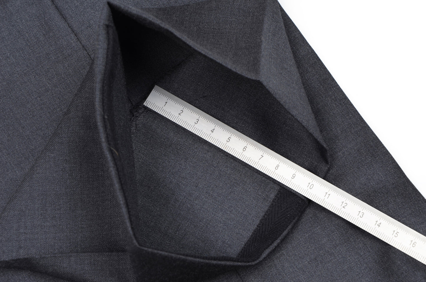 Canali 1934 Wollanzug Größe 50 - Grau