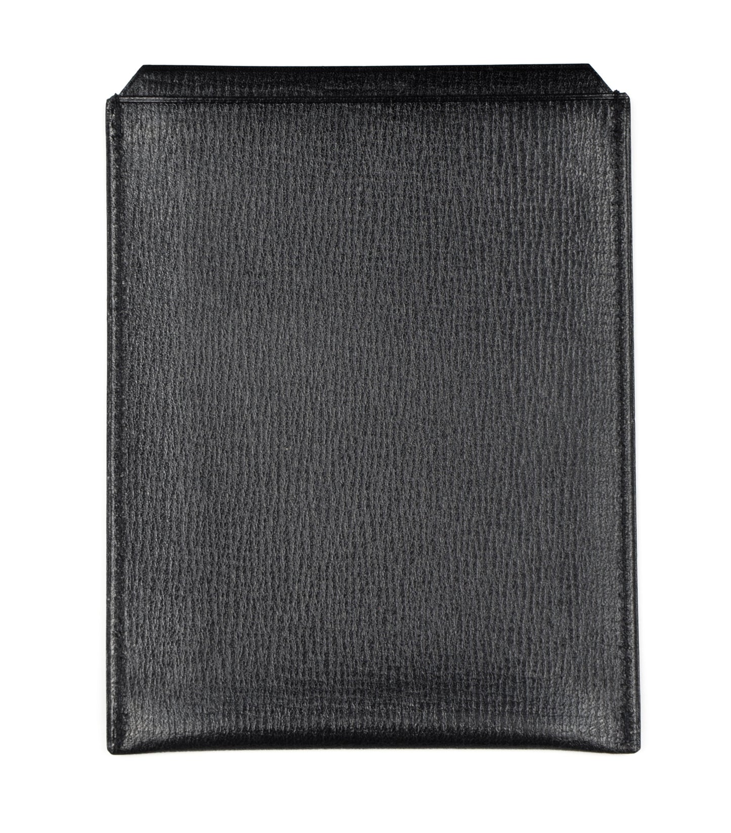 Valextra Milano Vertikaler Dokumenten-/Beleghalter – Schwarz