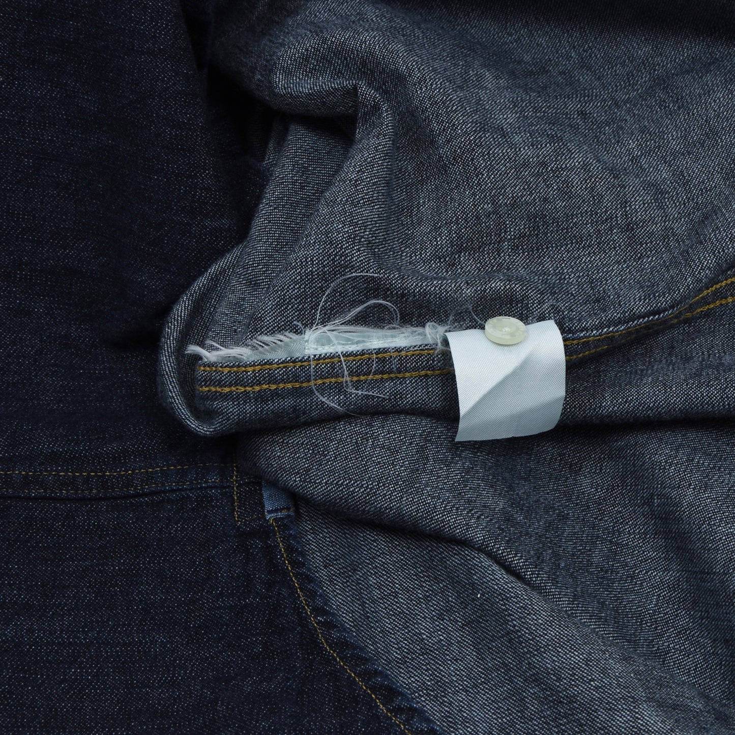 Levi's Classic Denim Snap Shirt Size S Slim Fit - Blue