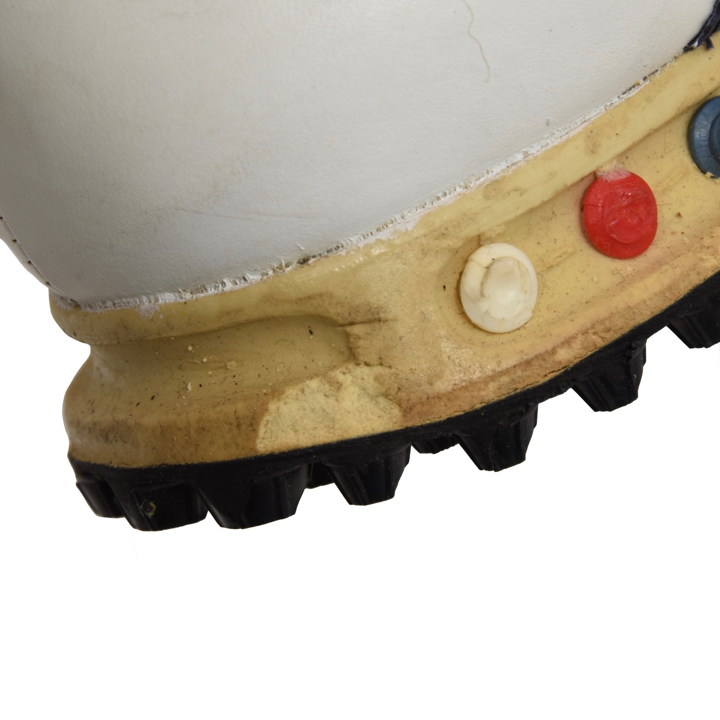 Vintage Adidas Jogging hohe Turnschuhe Größe 9,5 - weiß/Marine