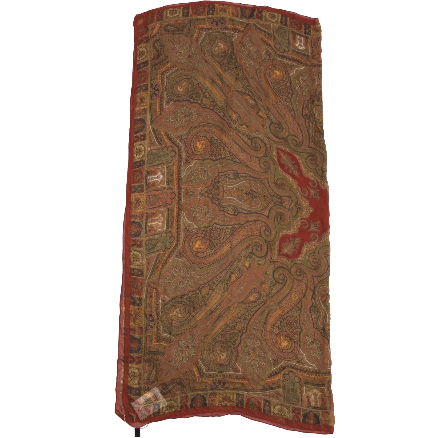 Etro Milano Seidenschal 128cm x 125cm - Paisley