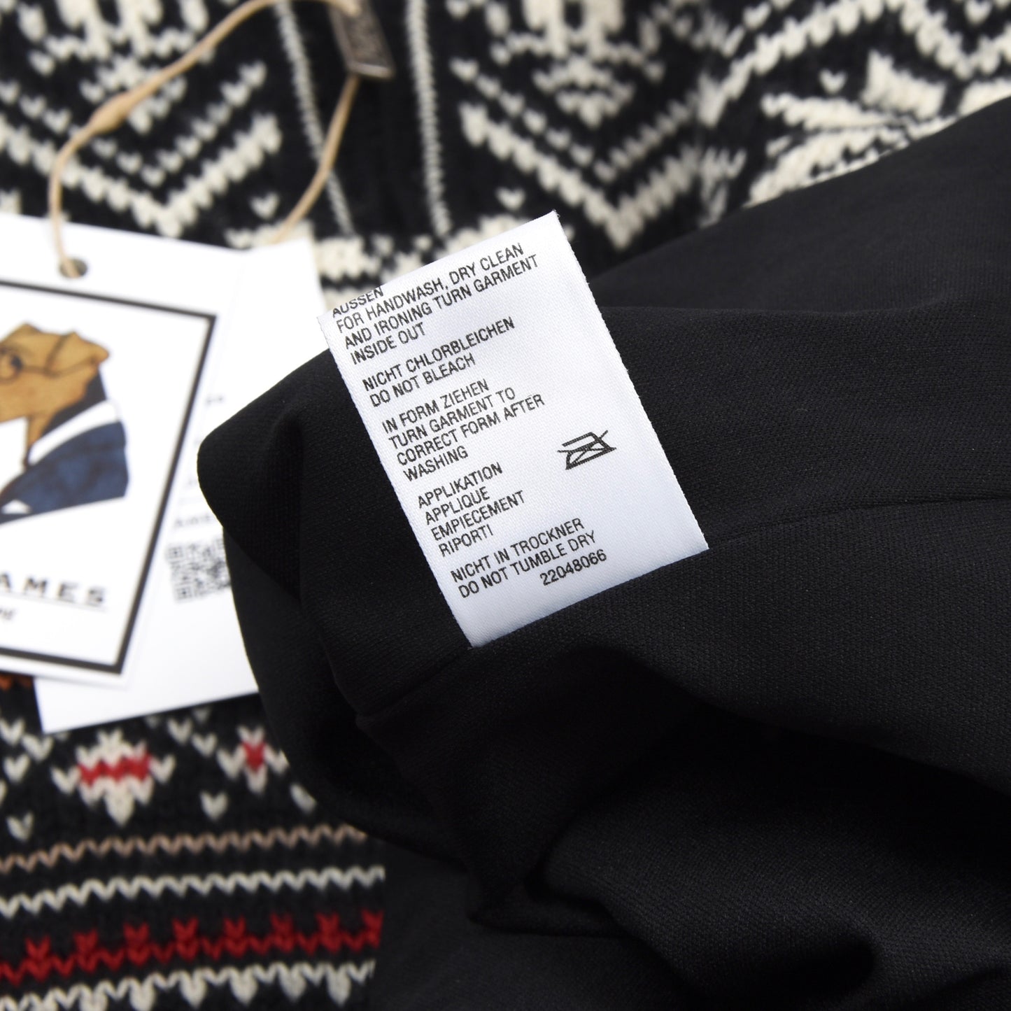 Steffner Sport Wollpullover Größe 52 - Schwarz