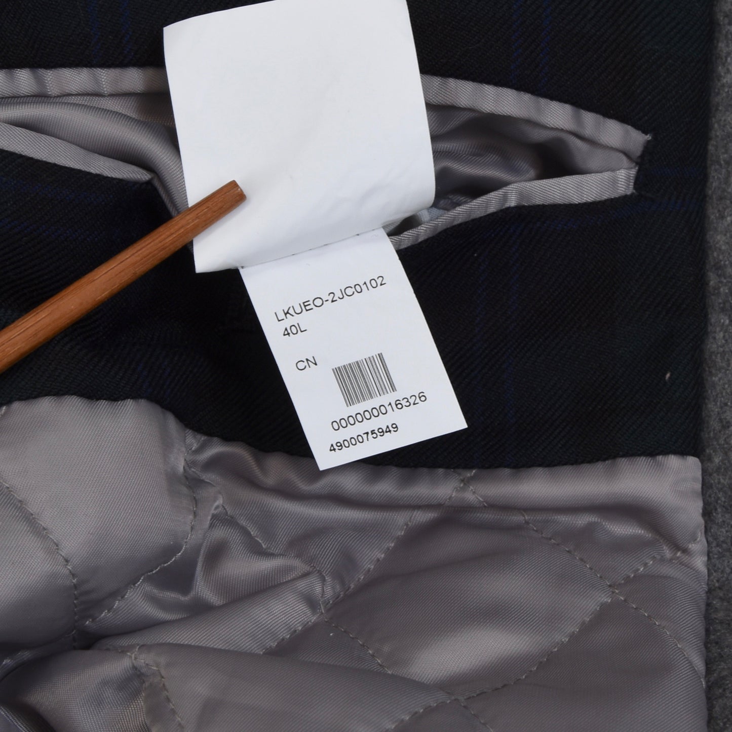 Lauren Ralph Lauren Cabanjacke aus Wollmischung Größe 40L - Grau