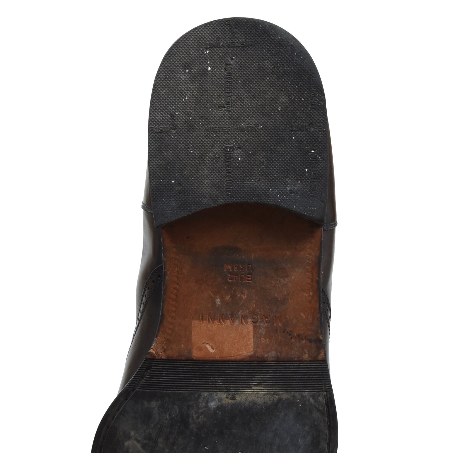 Magnanni Chelsea Boots Size 42 - Grey-Brown