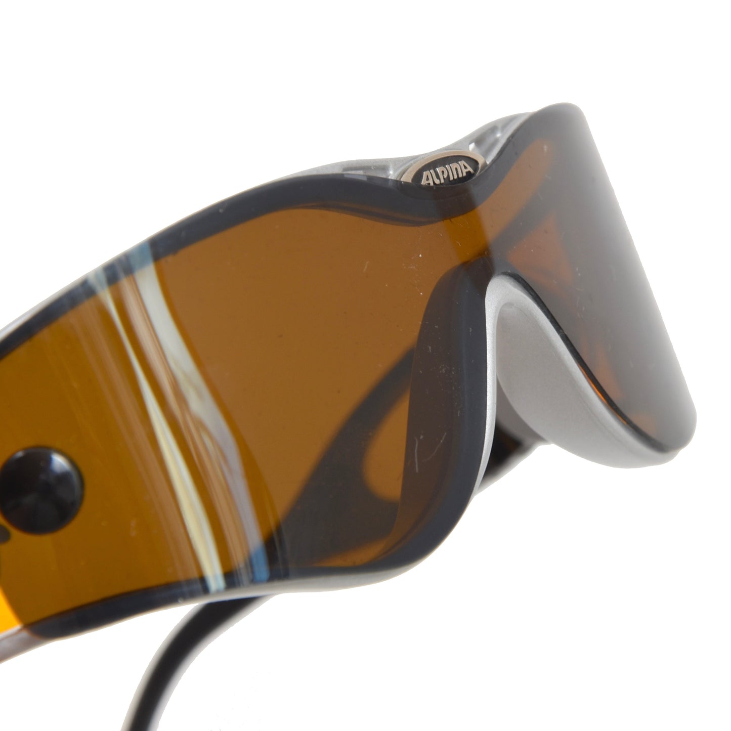 Alpina Swing 30 Fahrradbrille - Silber/Grau