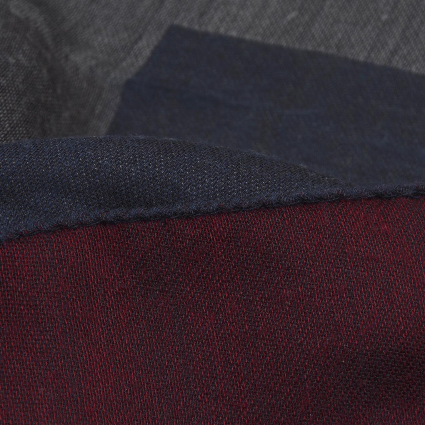 Hackett London #1 Schal - Navy/Grau