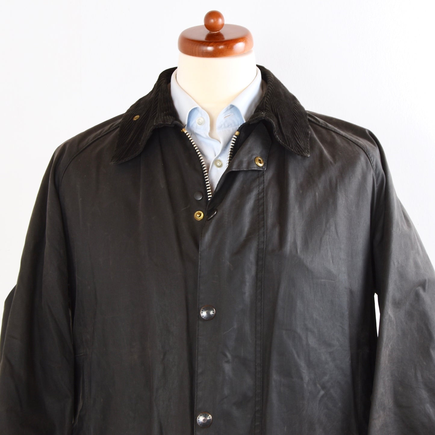 Barbour Beaufort A145 Waxed Jacket Size C42/107cm - Black