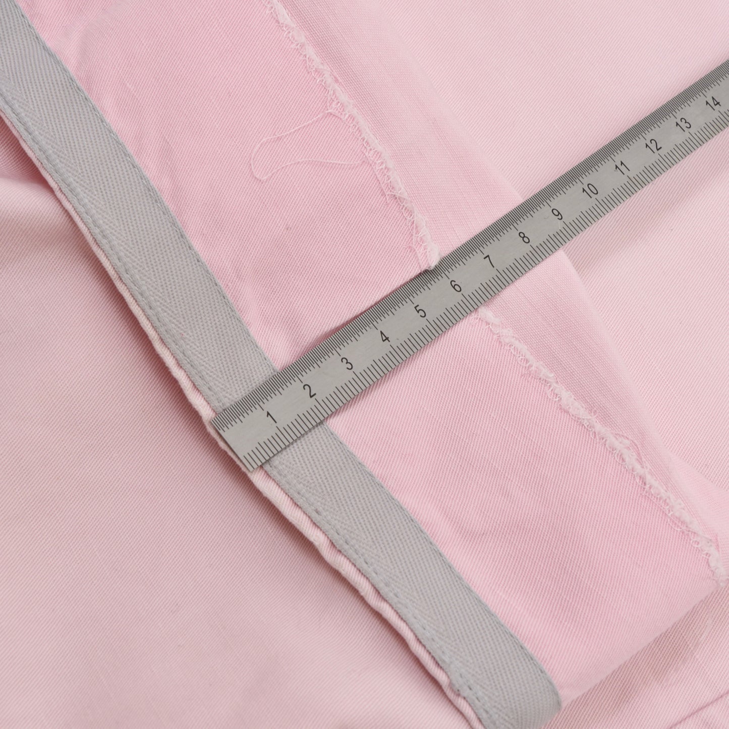 Incotex Chino Lino Baumwolle/Leinen Hosen Slacks Größe 46 - Rosa