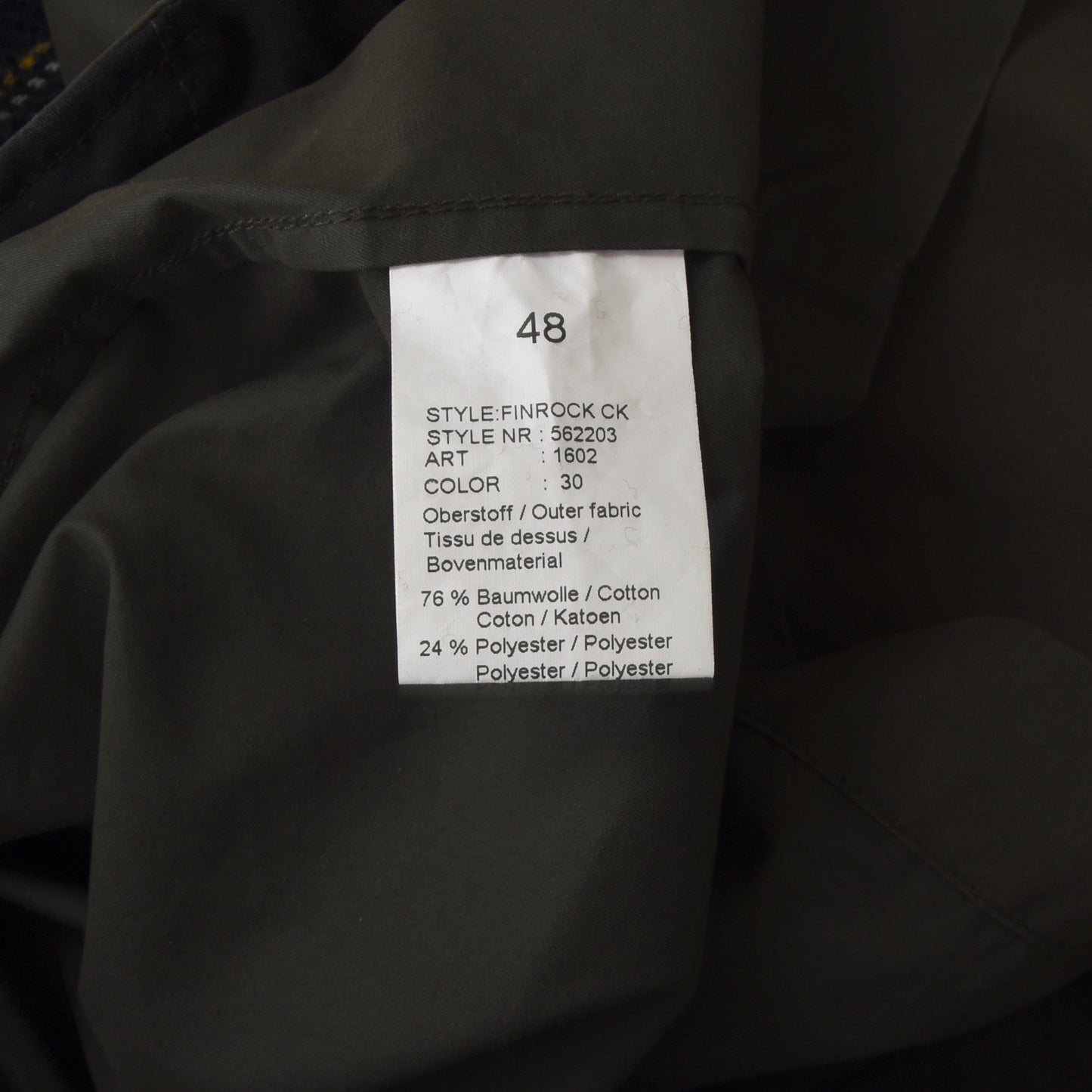 Wellington of Bilmore Finrock Jacke & Futter Größe 48 - Grün