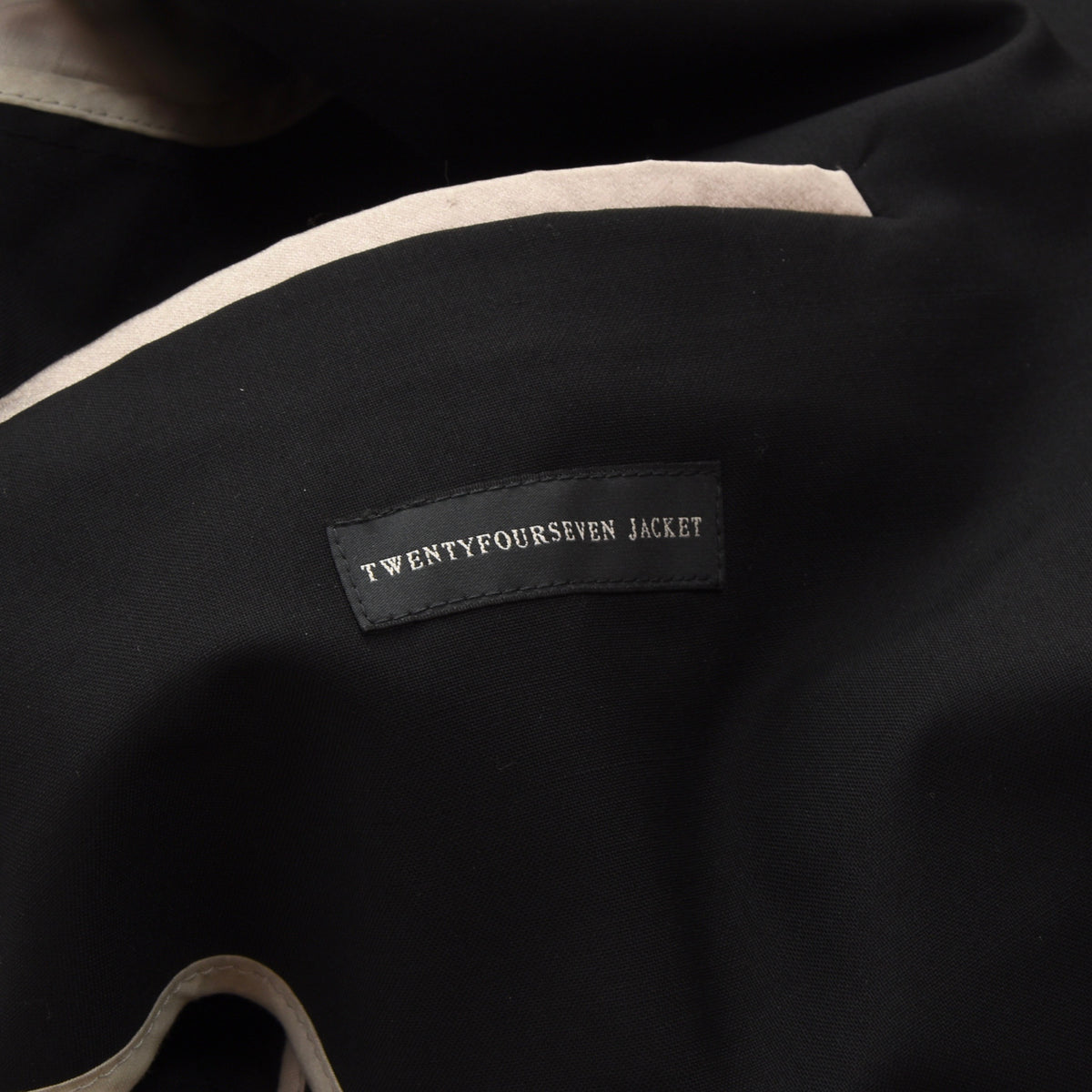 Z Zegna TwentyFourSeven Wolle/Mohair Sakko Gr. 52 - Schwarz