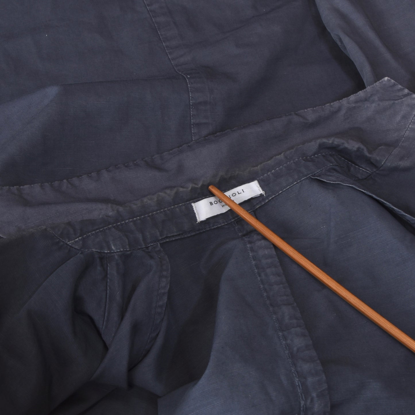 Boglioli Cotton-Linen K Jacket Size 48 - Blue