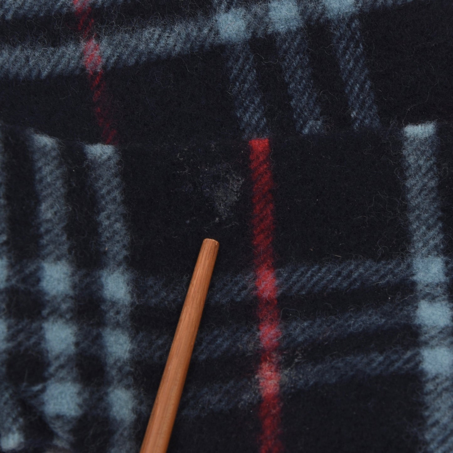 Burberrys 100% Wool Scarf ca. 182cm - Navy Novacheck