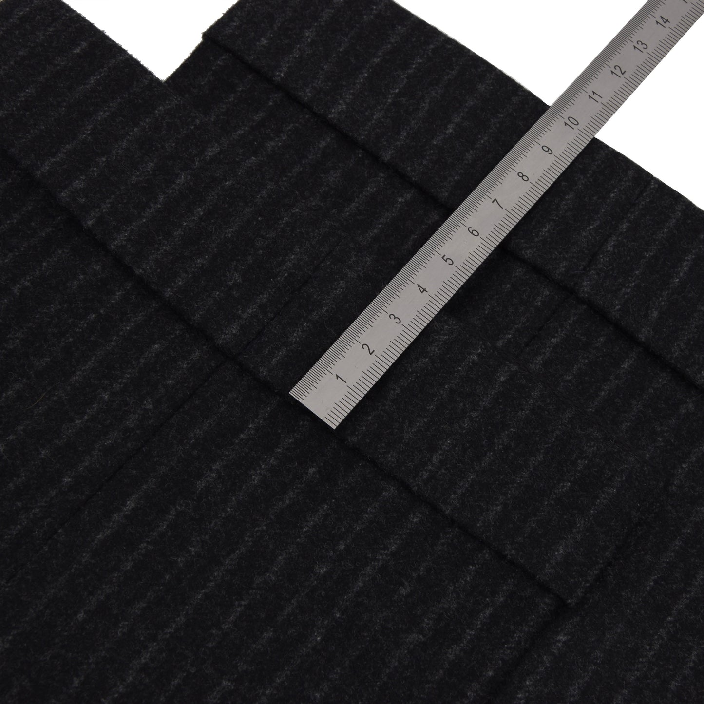 Incotex Super 100s Wool Pants Size 52 - Chalk Stripe