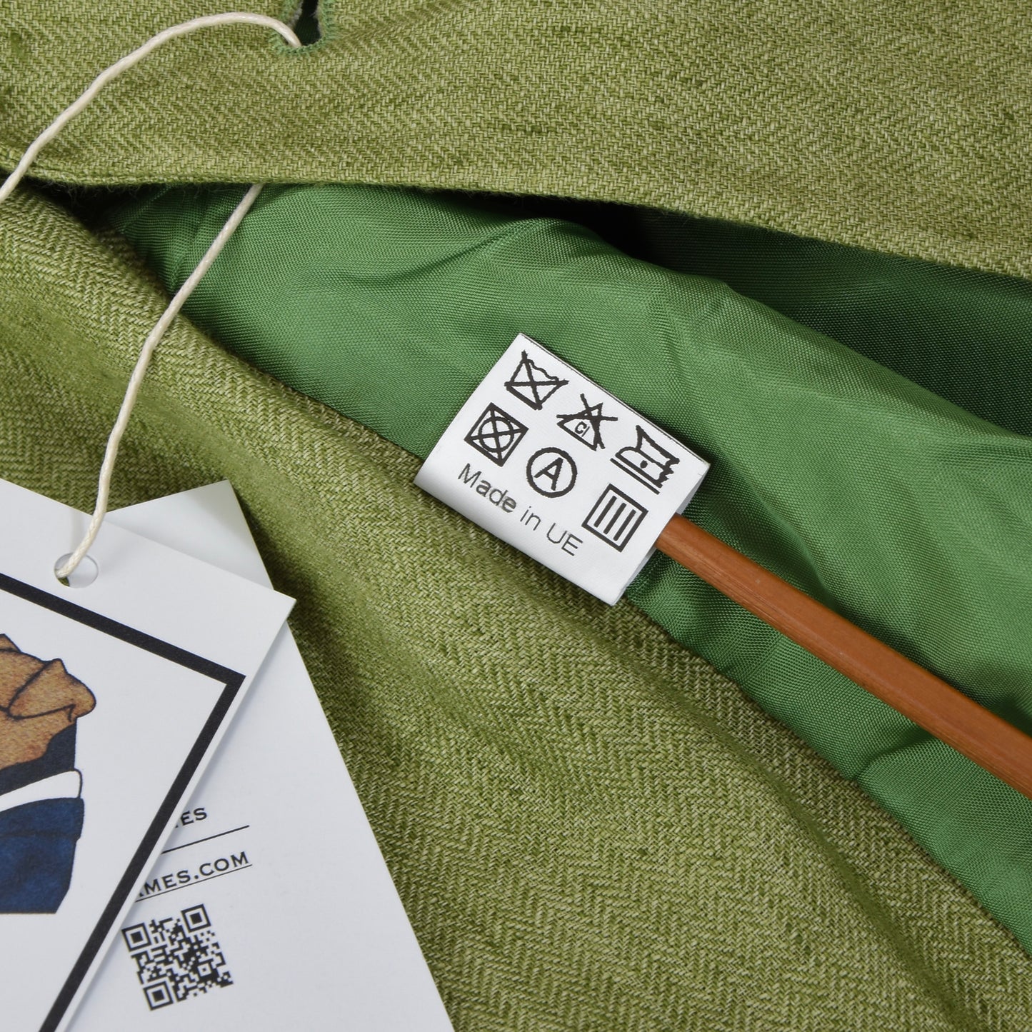 La Camisa Linen Janker/Jacket - Green/Steiermark