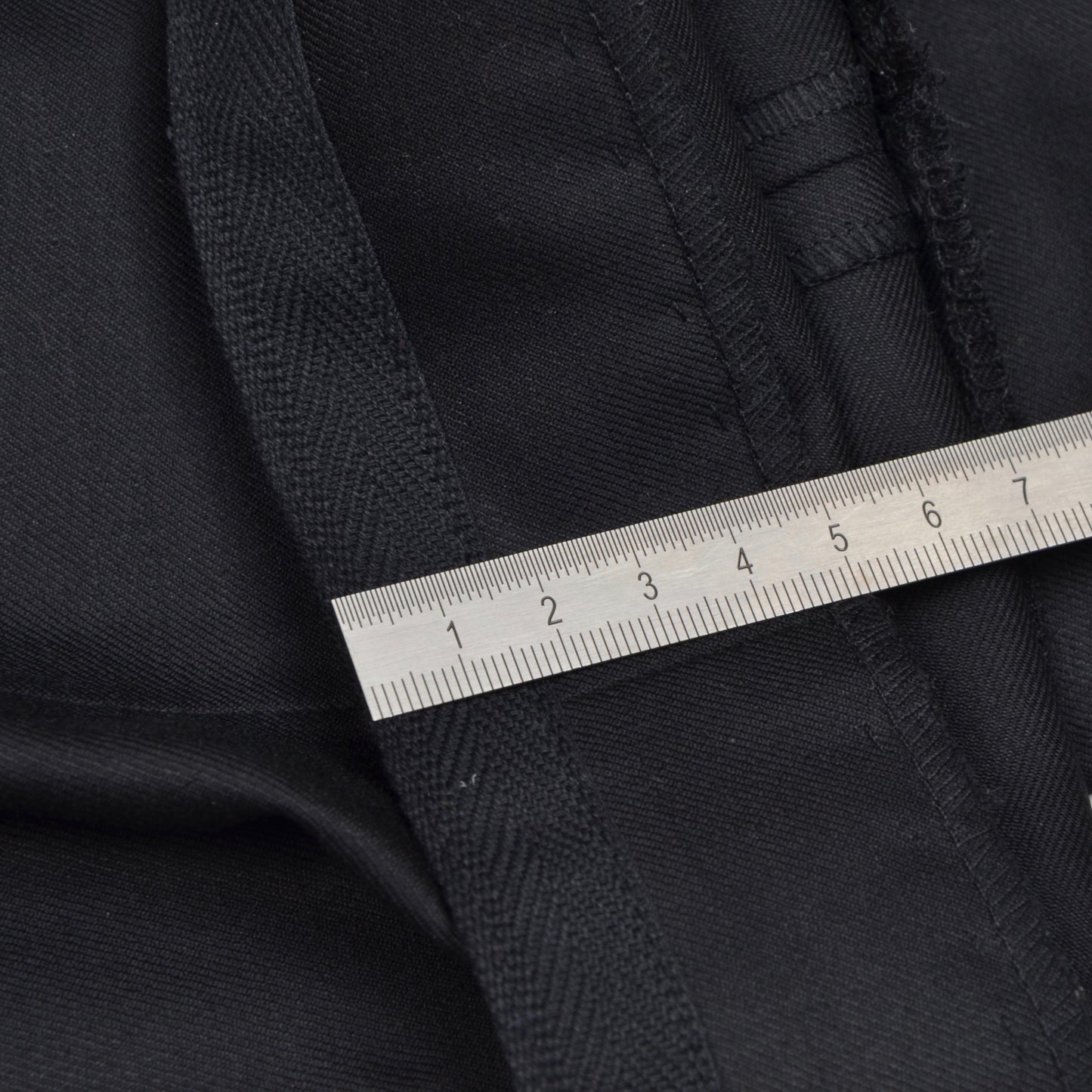 Incotex Super 100s Wool Pants Size 48 - Onyx