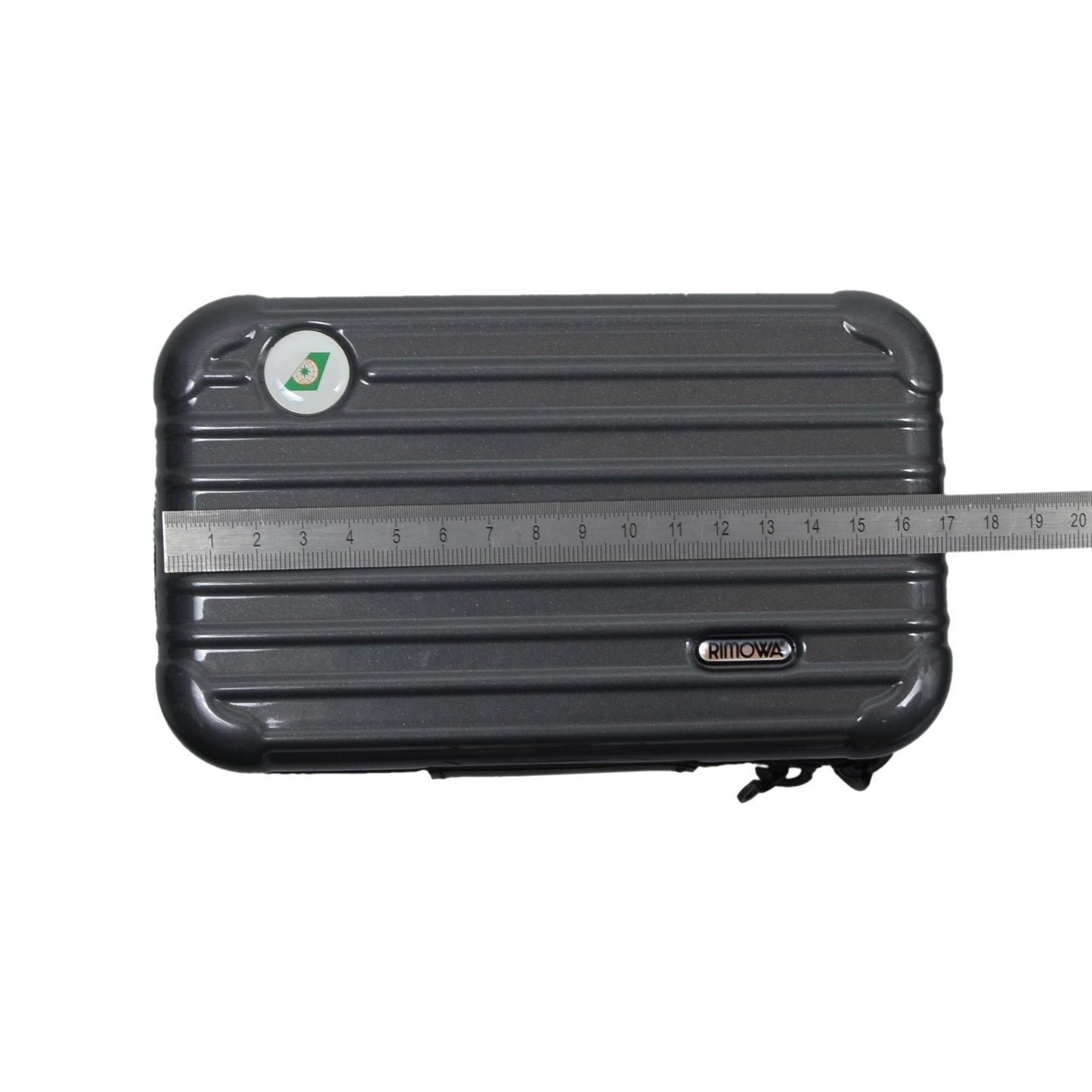 RIMOWA Gepäckanhänger aus Leder - Schwarz