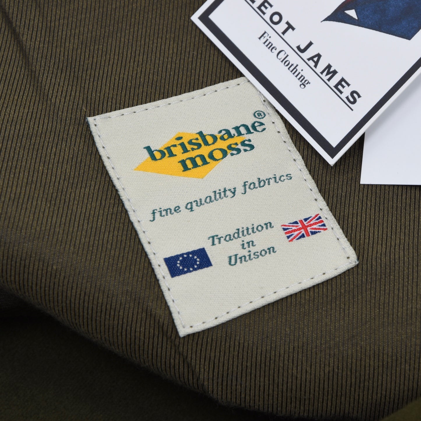 Beaver's Moleskin Waistcoat/Vest Feat. Brisbane Moss - Green