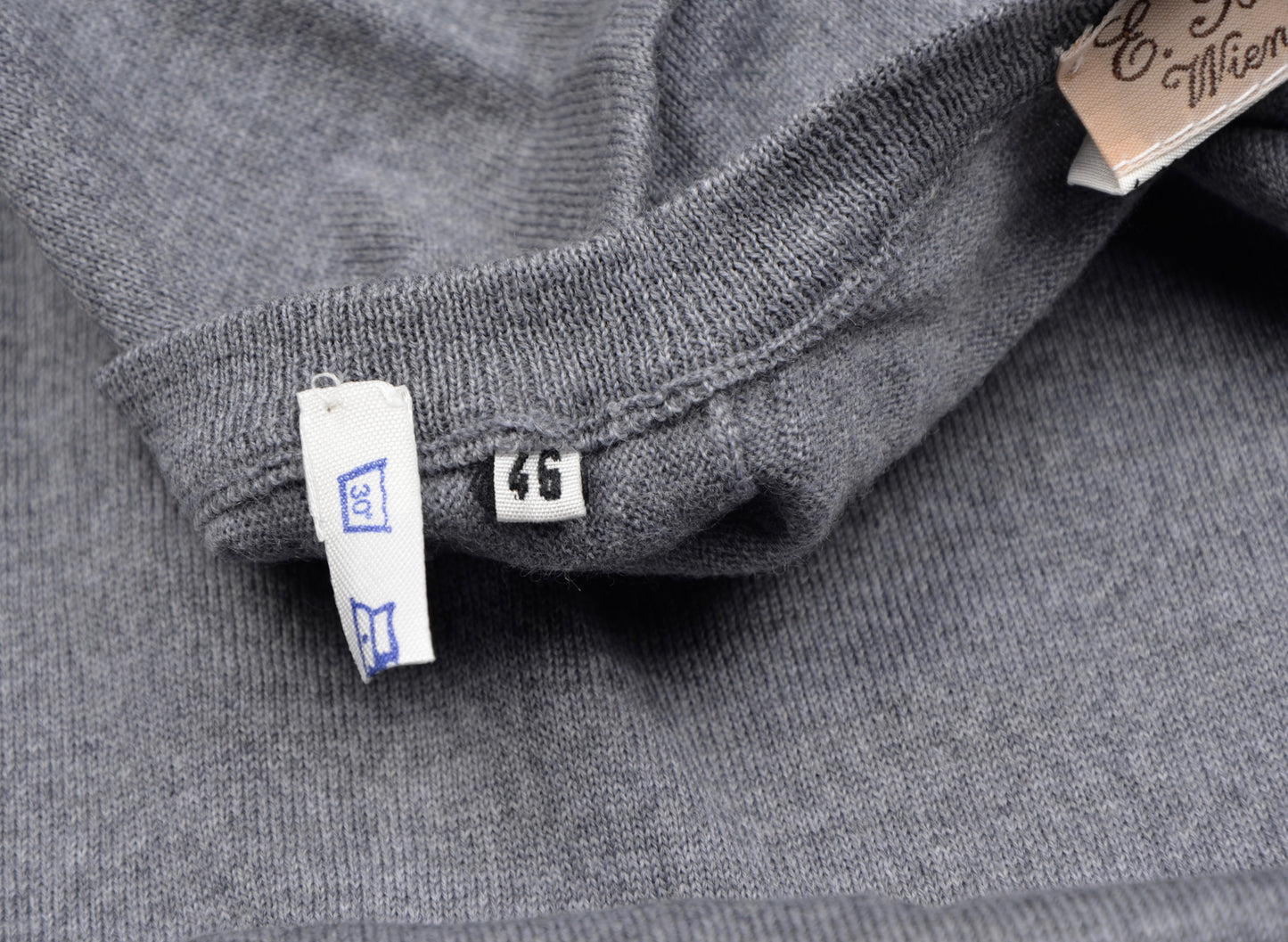 E. Braun & Co. Wollpullover Weste Größe XL - Grau