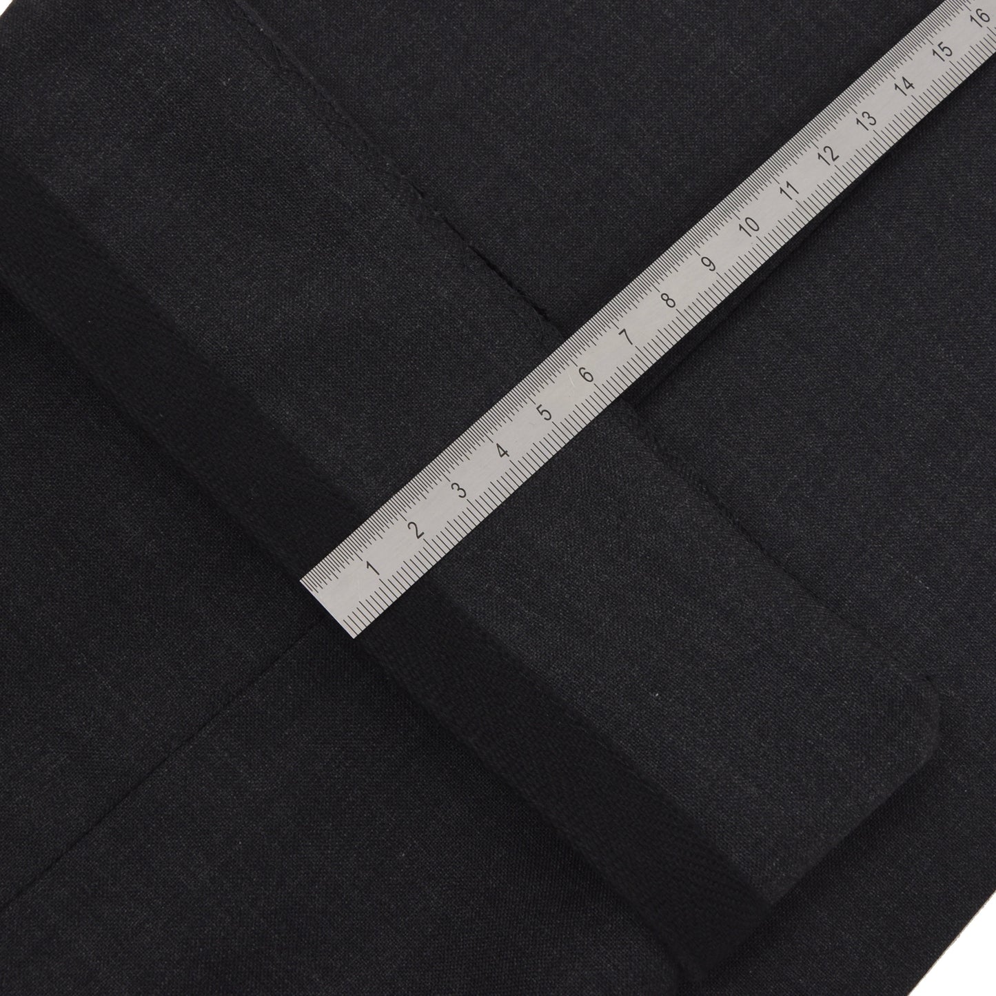 Incotex Super 100s Wool Pants Size 54 - Charcoal