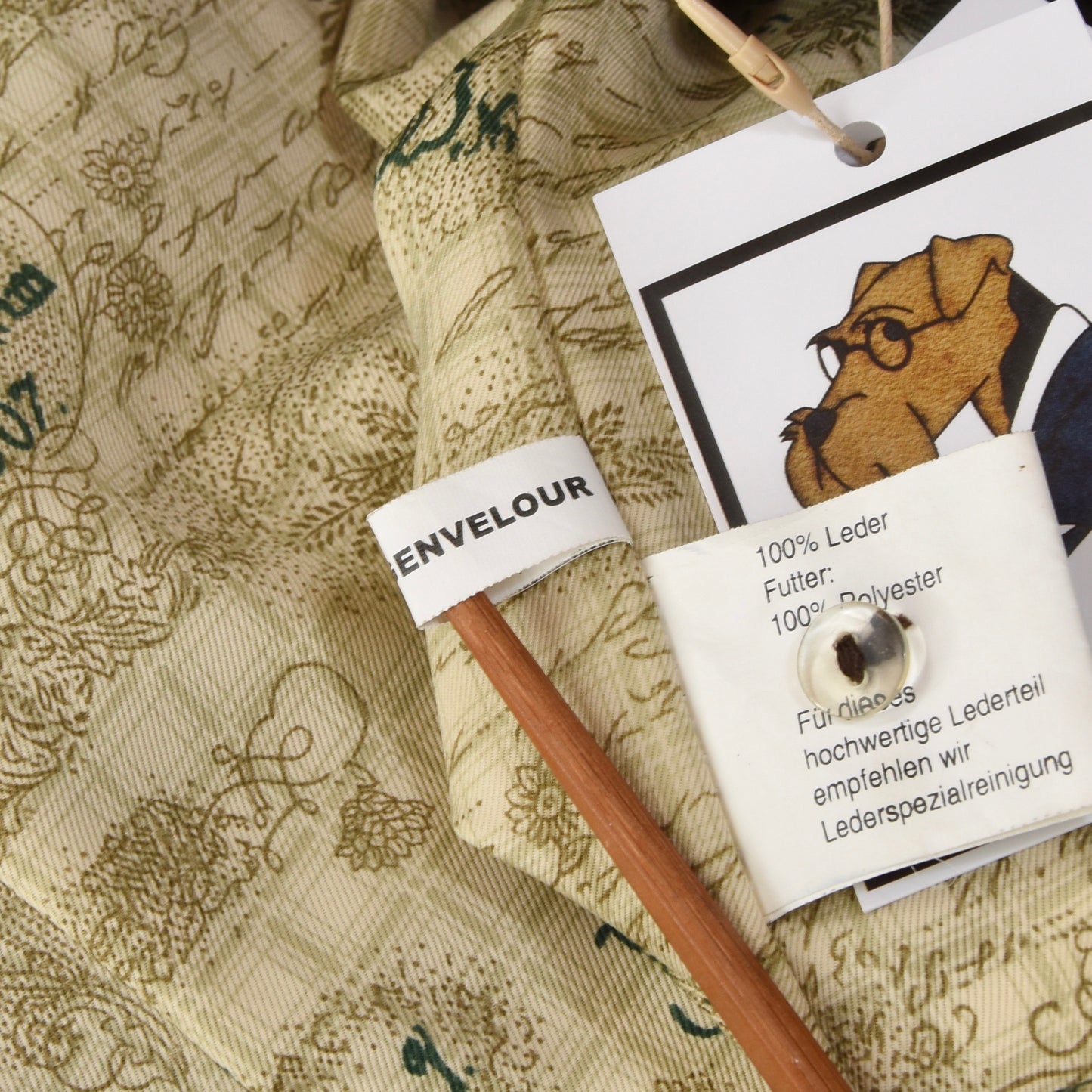 Spieth & Wensky Goat Suede Leather Janker/Jacket Size 54 - Brown