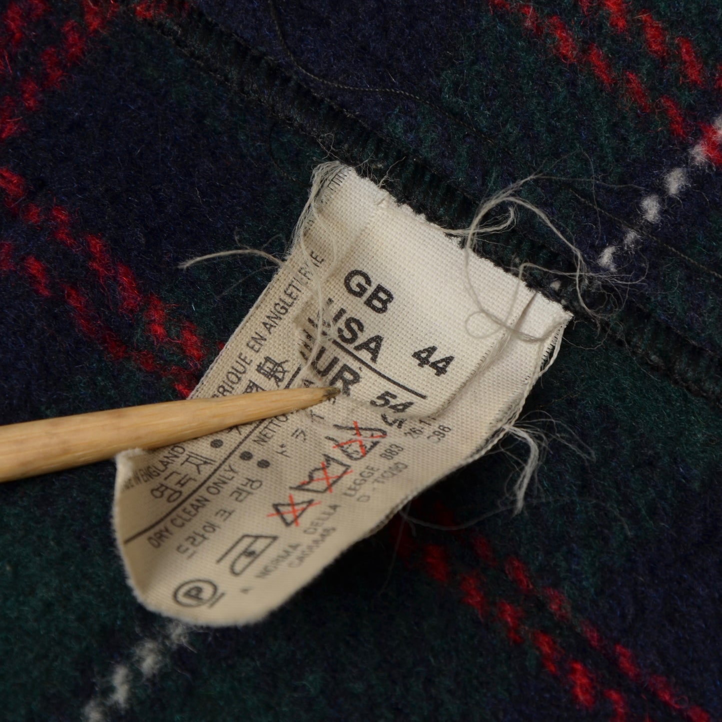 Gloverall Dufflecoat Größe UK 44 EU 54 – Dunkelgrau