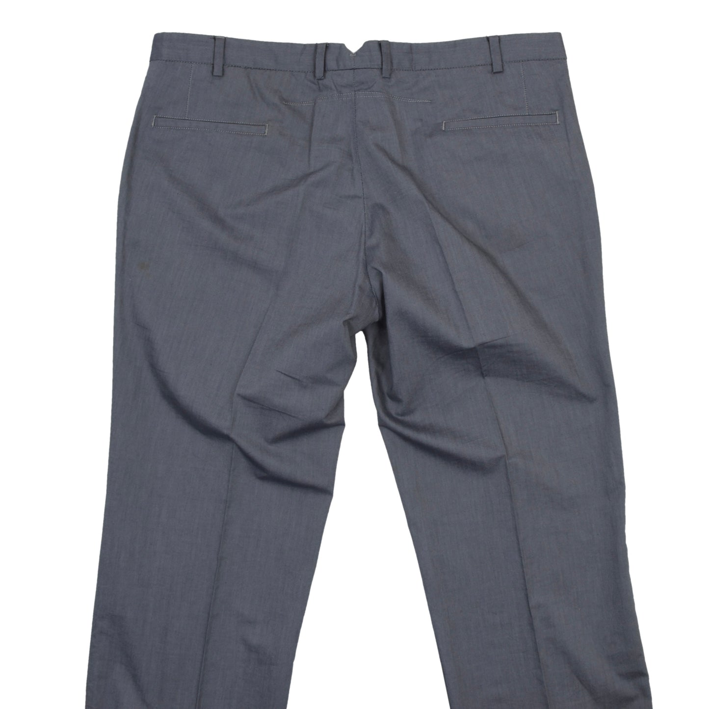 Luca D'Altieri Unstructured Cotton Suit Size 54 - Blue-Grey