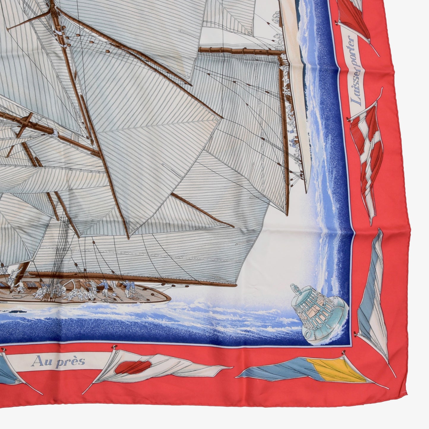 Hermès Paris Yannick Manier Vent Portant Seidenschal