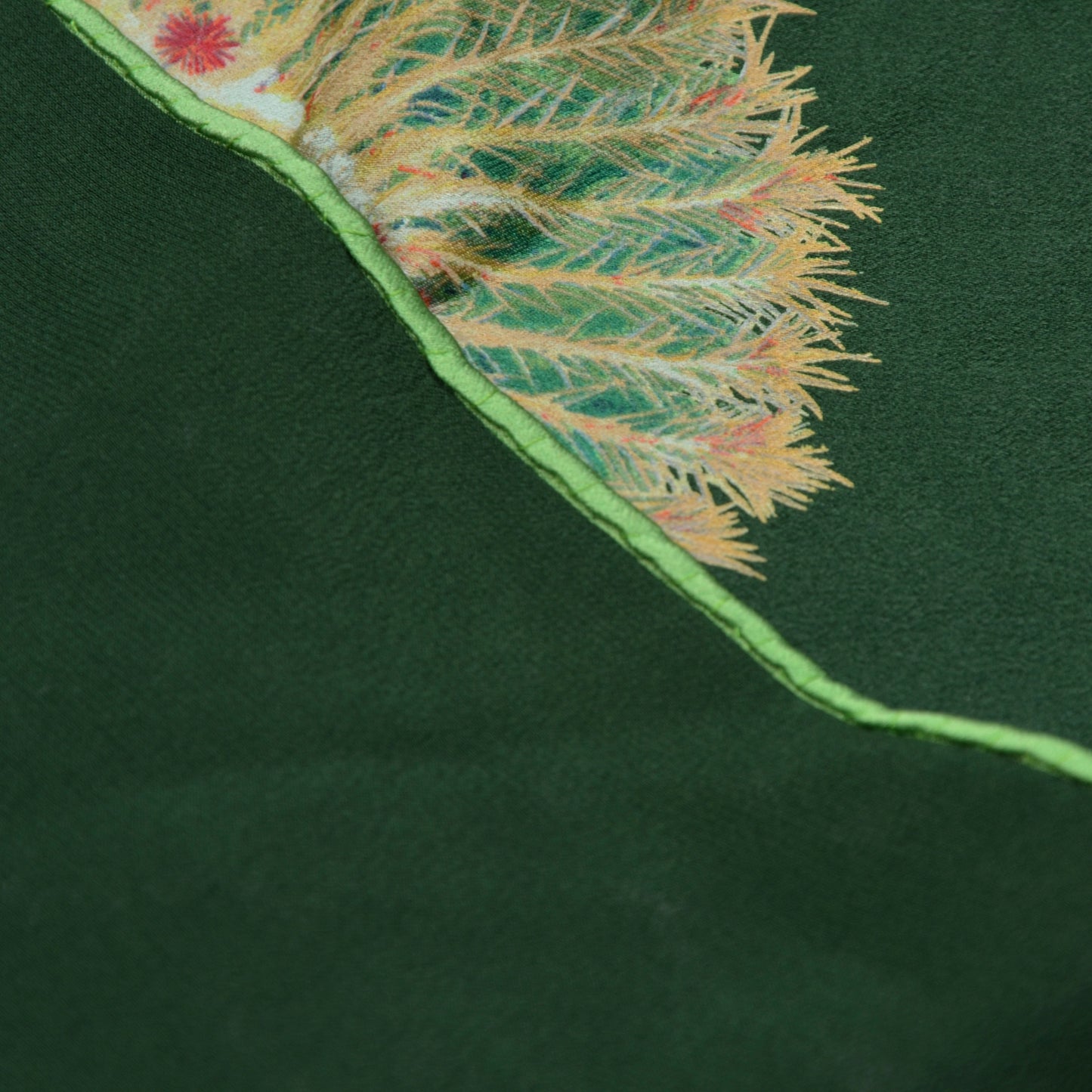 Fabric Frontline Zürich Seidenschal - Kakteen-Print