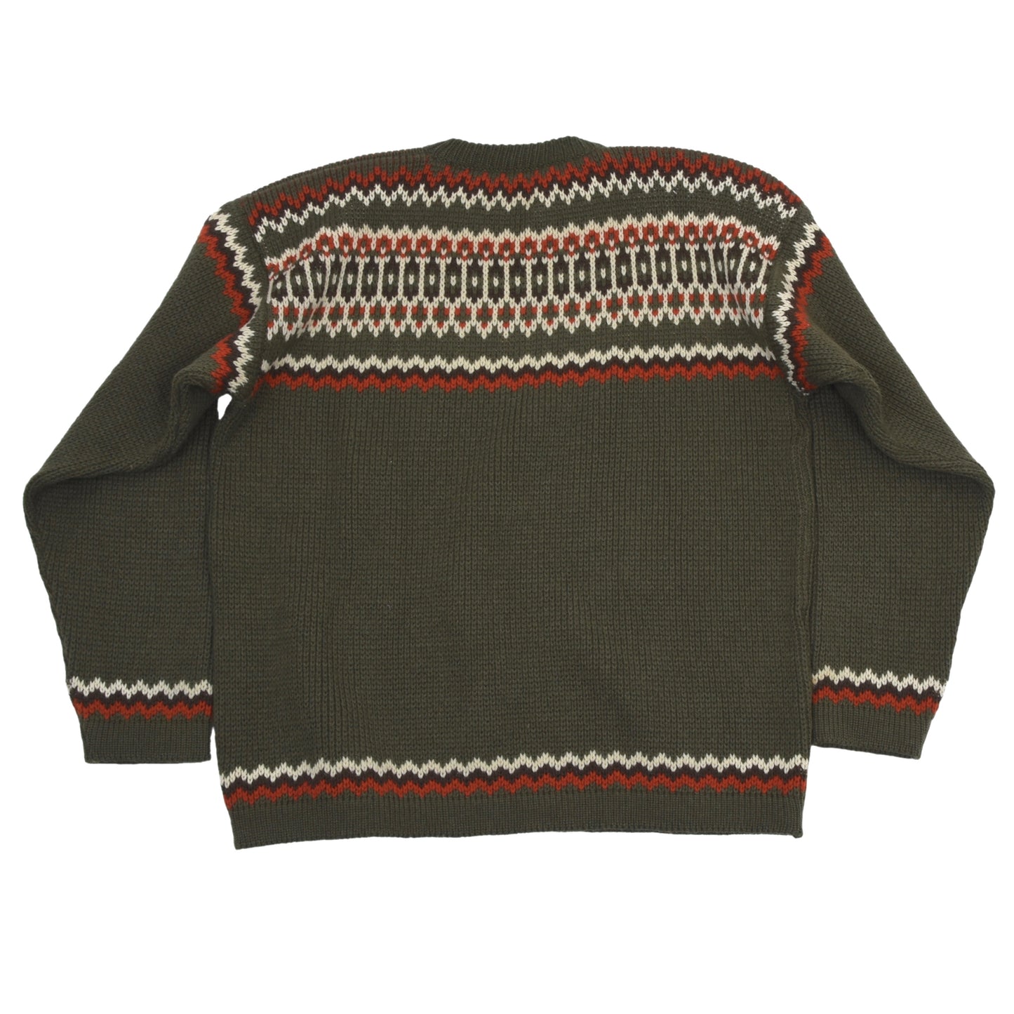 Navrik Norwegian Wool Sweater Size - Green