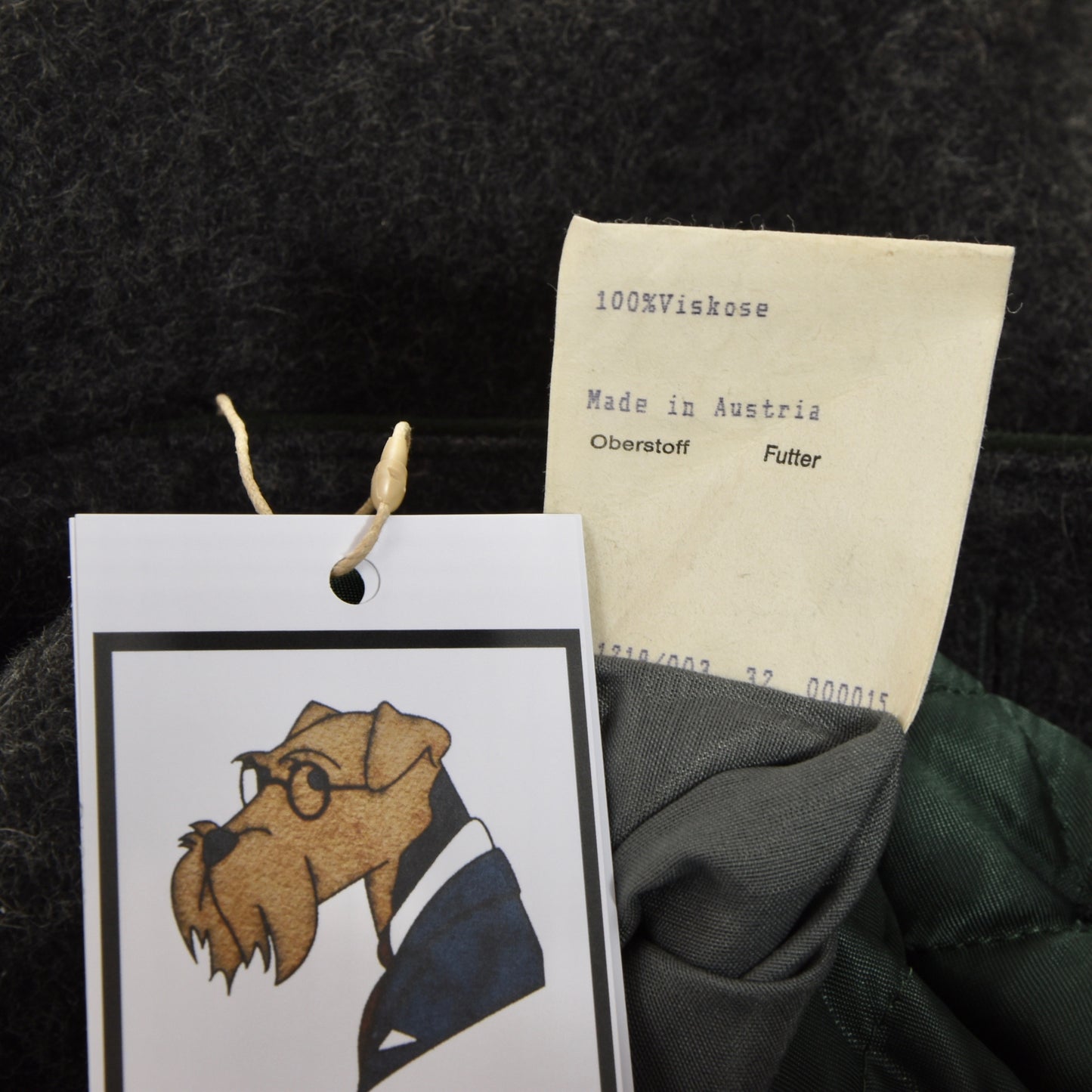 Schneiders Salzburg Wool Schladminger Mantel Größe 46 - Anthrazit