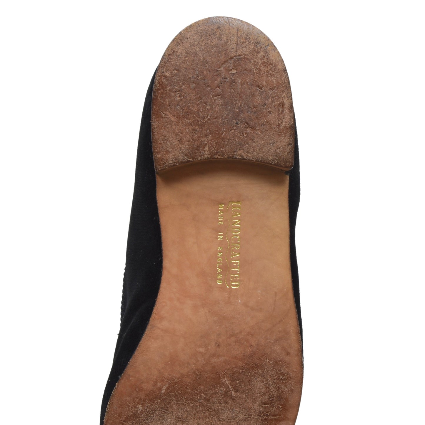 Tricker's Velvet Hausschuhe/Schuhe Größe 9,5 - Schwarz