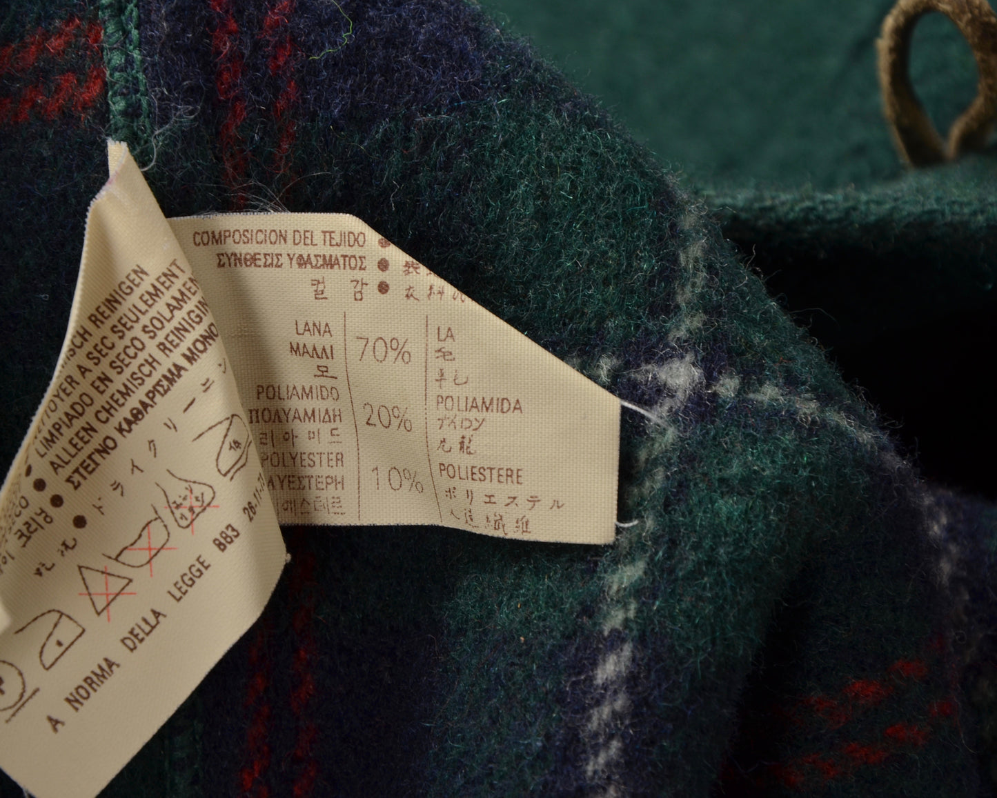 Gloverall Dufflecoat Größe UK 40 EU 50 - Grün