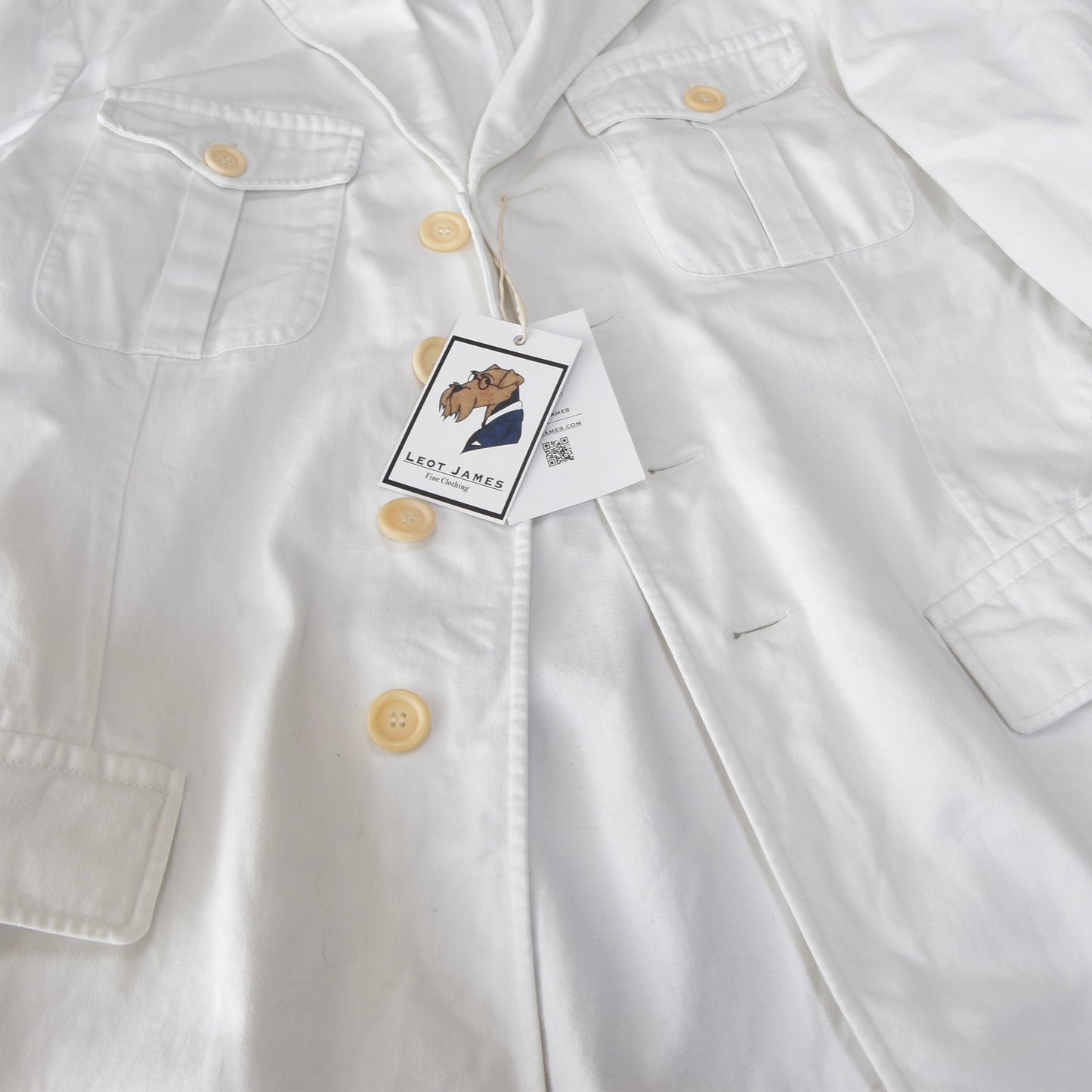 Dries Van Noten Vintage Jacke Größe 48 - Weiß