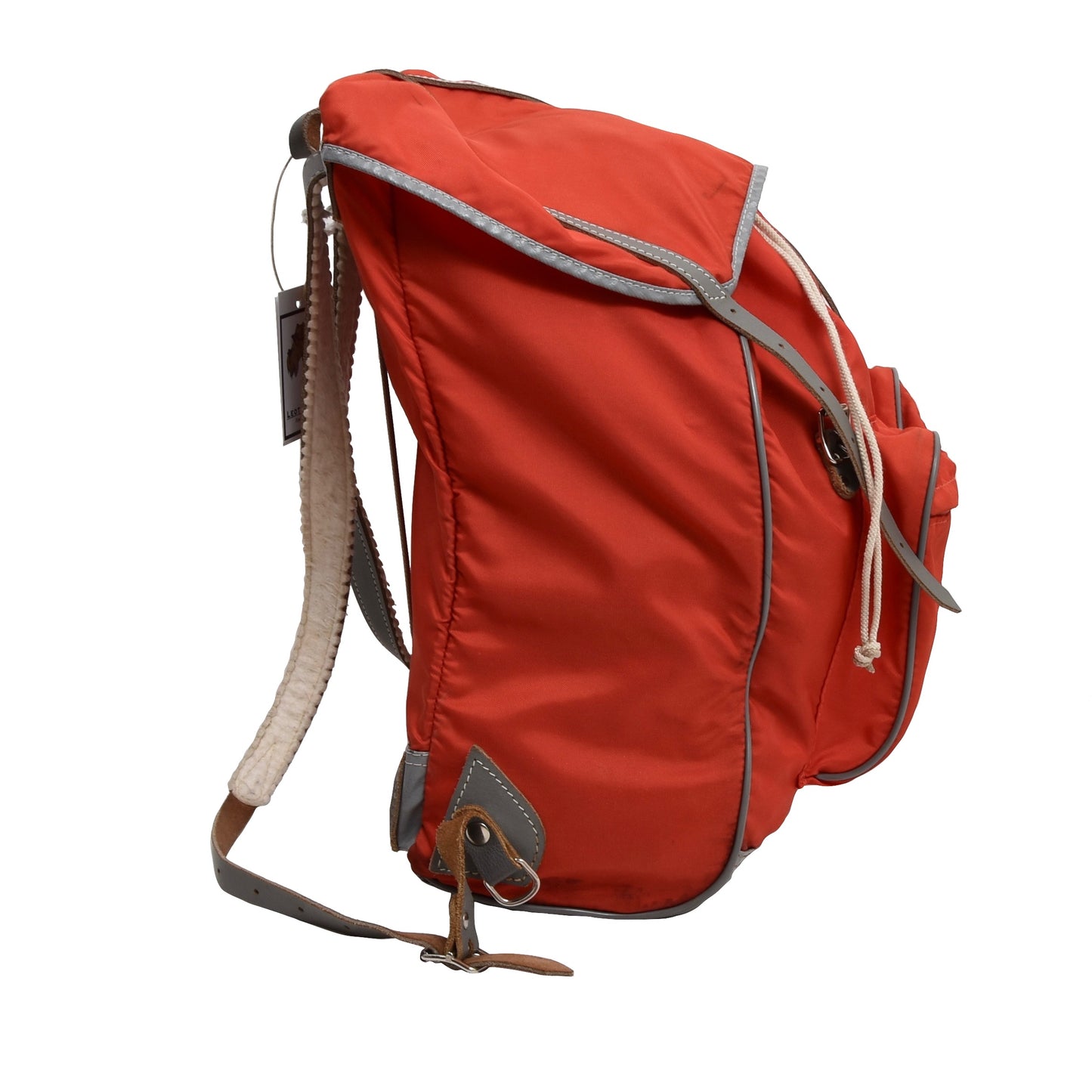 Vintage Kohla Nylon Rucksack - Red-Orange