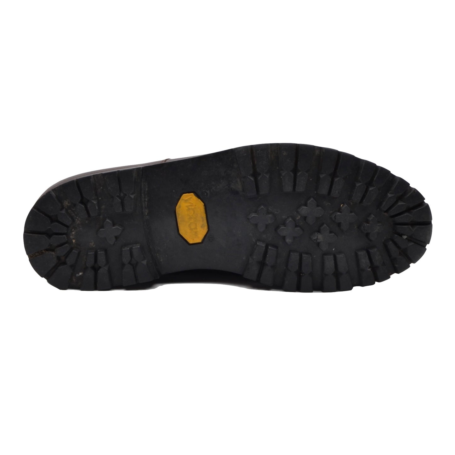 Vass Scotch Grain Leather Shoes Size 42 - Brown