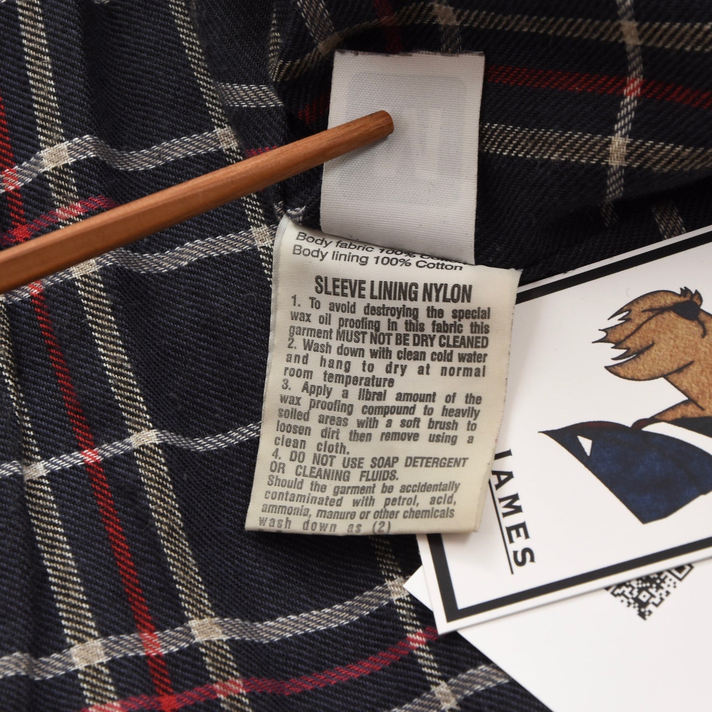 Royal Windsor Waxed Jacket Size M - Blue