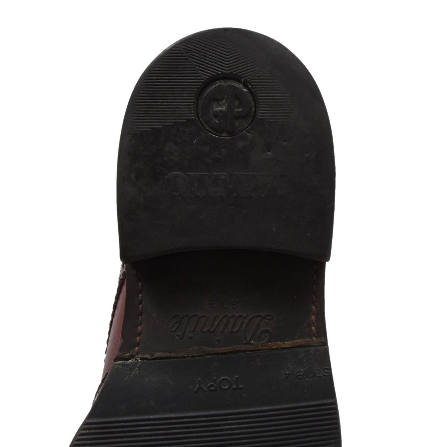 Loake 1880 Leather Shoes Size 7 - Burgundy