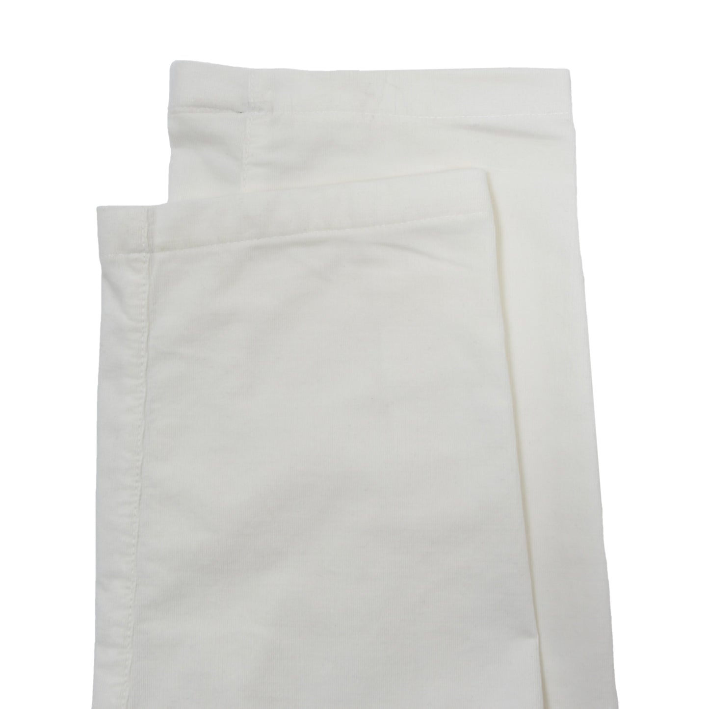 Kiton Napoli Fine Wale Corduroy Pants Size 36 - Off-White