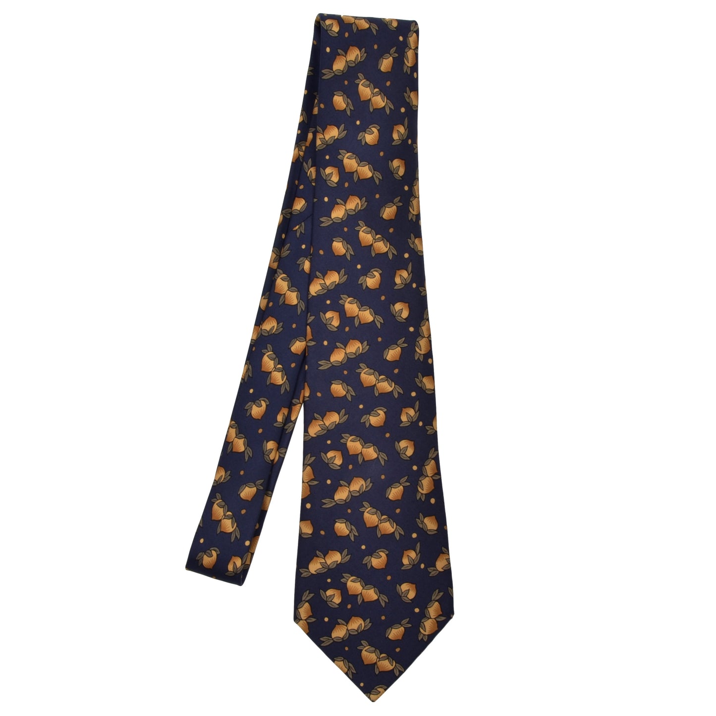 Hermès Paris Silk Tie 7534 IA - Navy