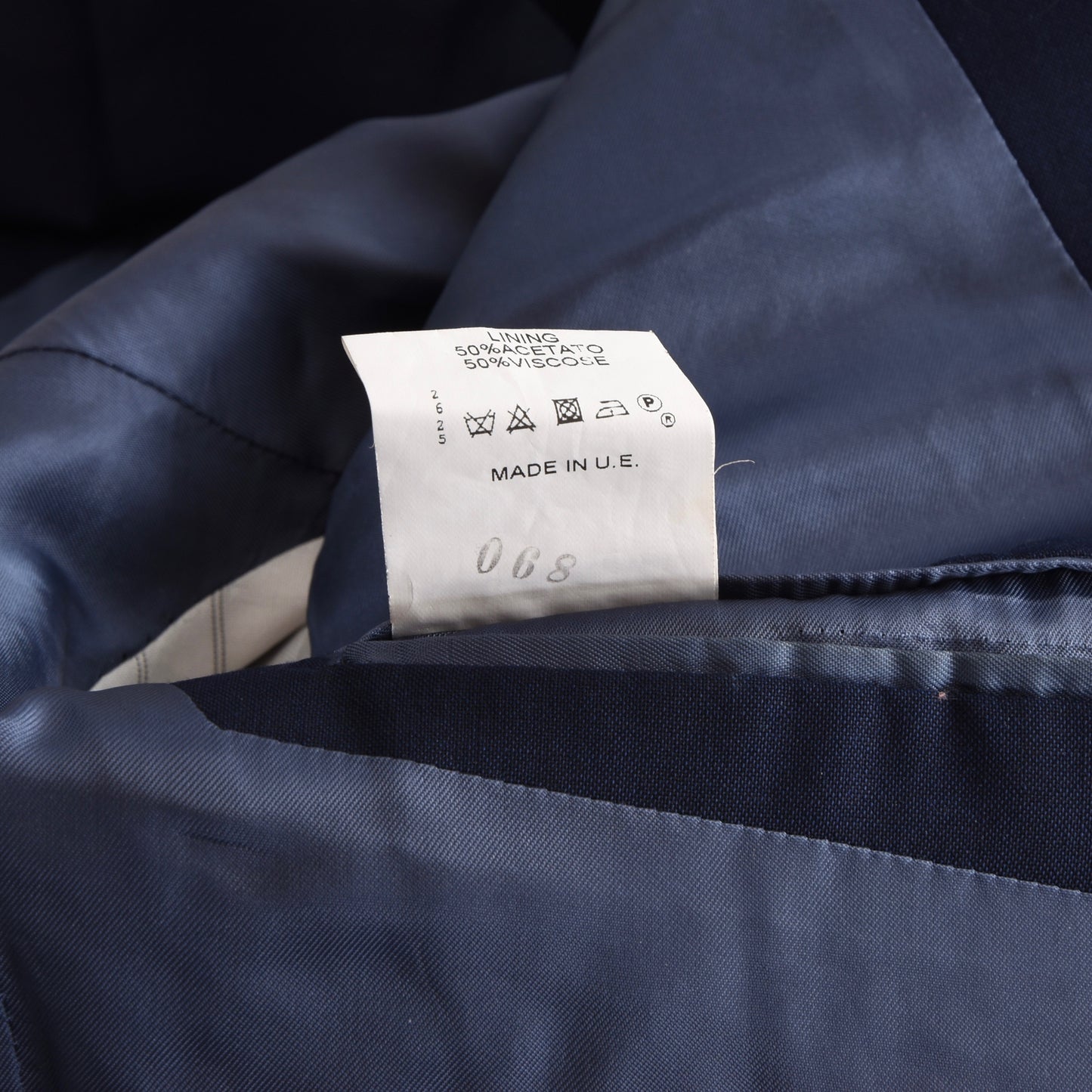 Suitsupply Wool Jacket Size 46 - Navy Blue