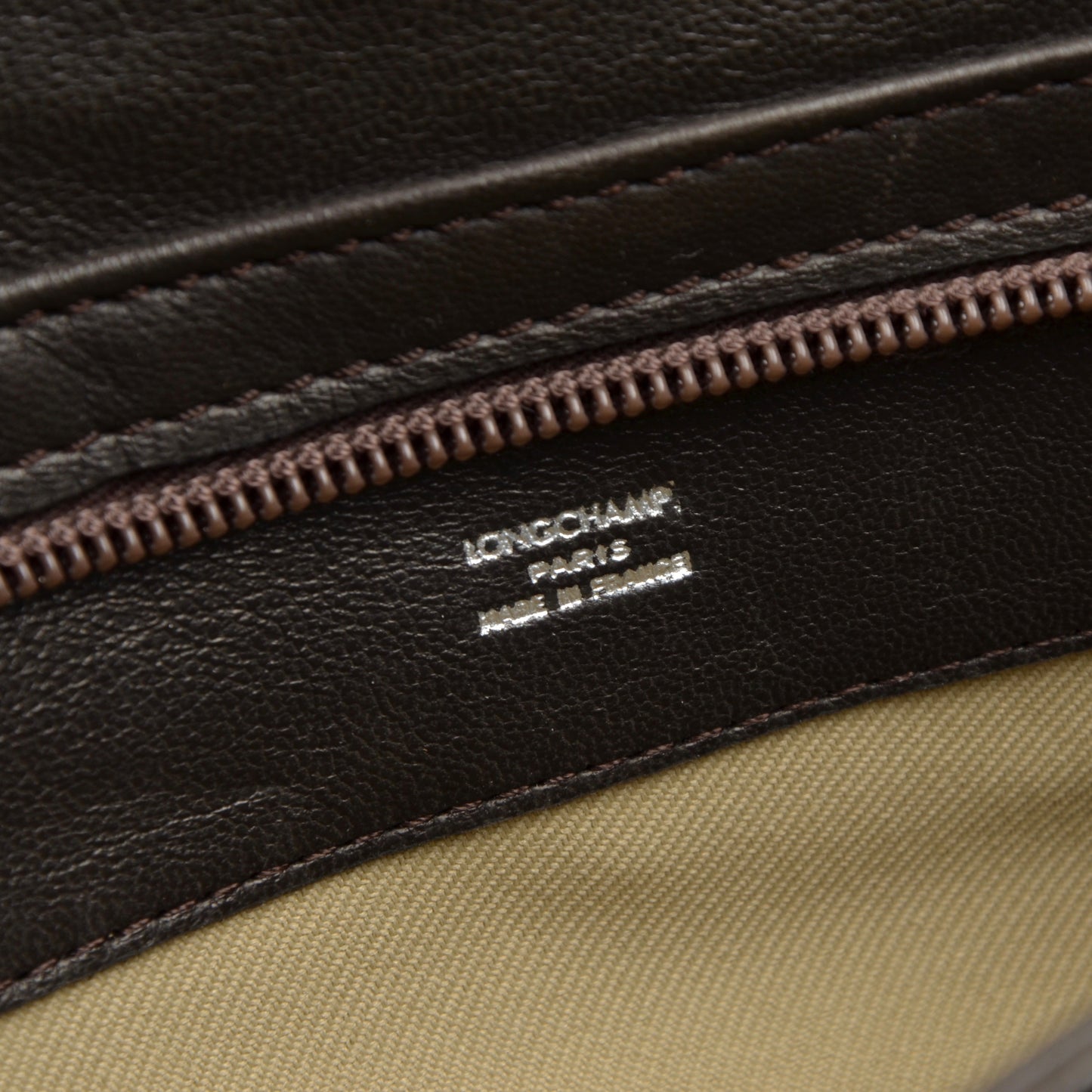 Longchamp Paris Umhängetasche - Dunkelbraun