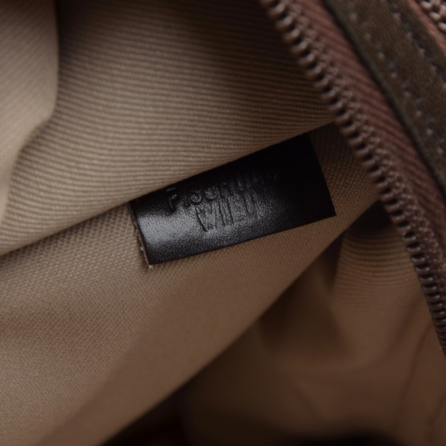 Longchamp Paris Expandable Travel Bag - Dark Brown