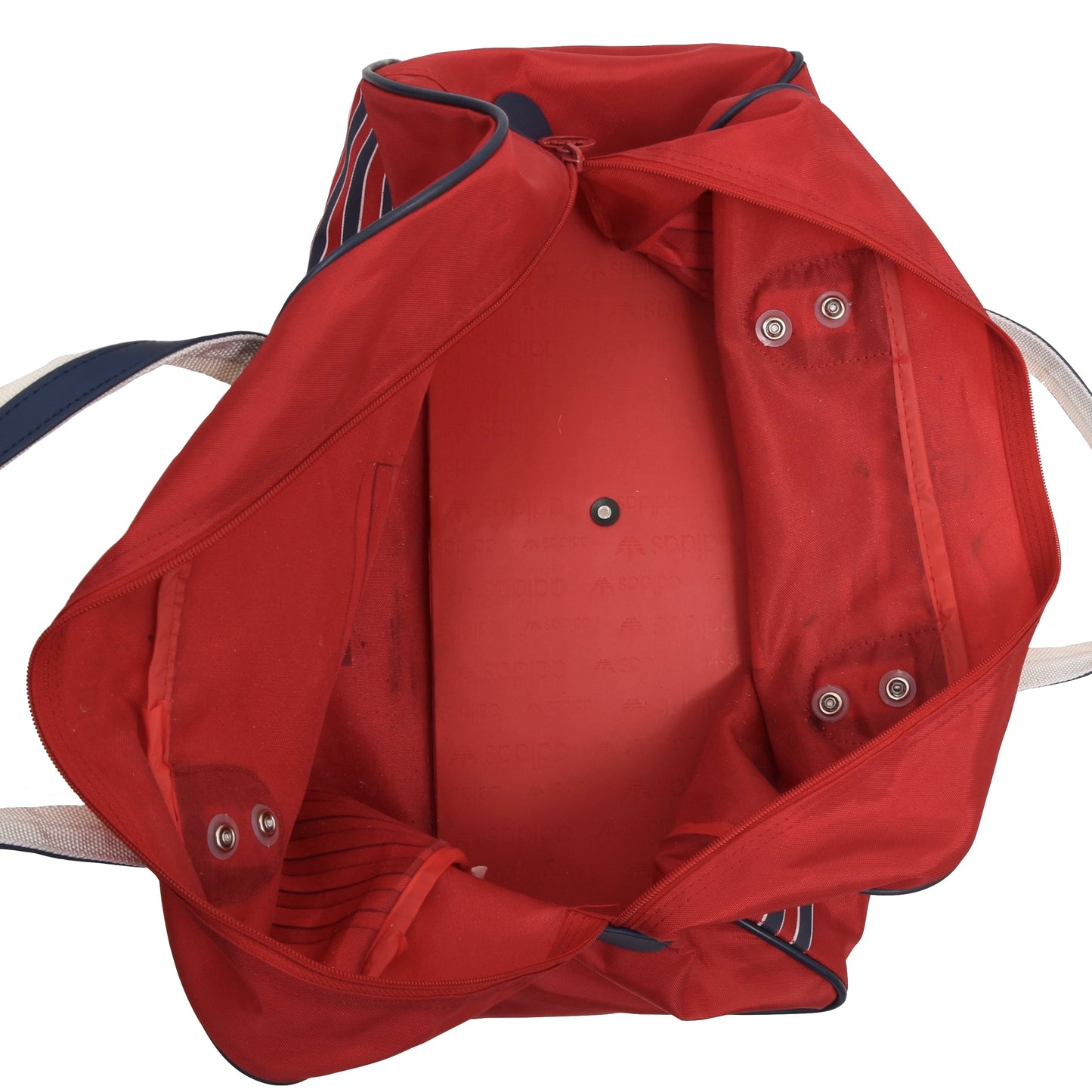 Vintage Adidas Nylon Sporttasche - rot